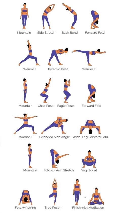 Easy Yoga Poses Standing Up