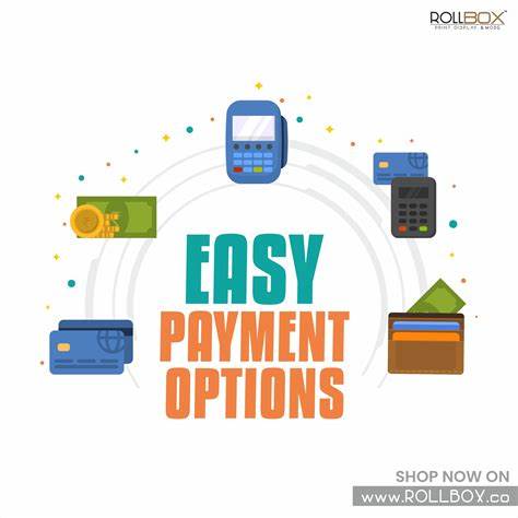 Easy payment options