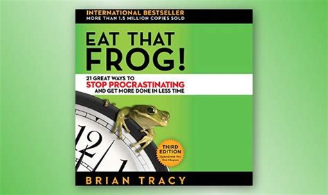 How to Master Time Management and Conquer Procrastination with the Eat That Frog Audio CD