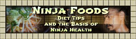 Eat a ninja diet