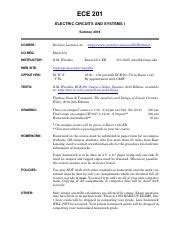 Ecc Summer 2018 Course Catalog Engineering