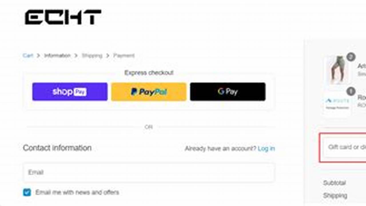 Echt Promo Code 2024