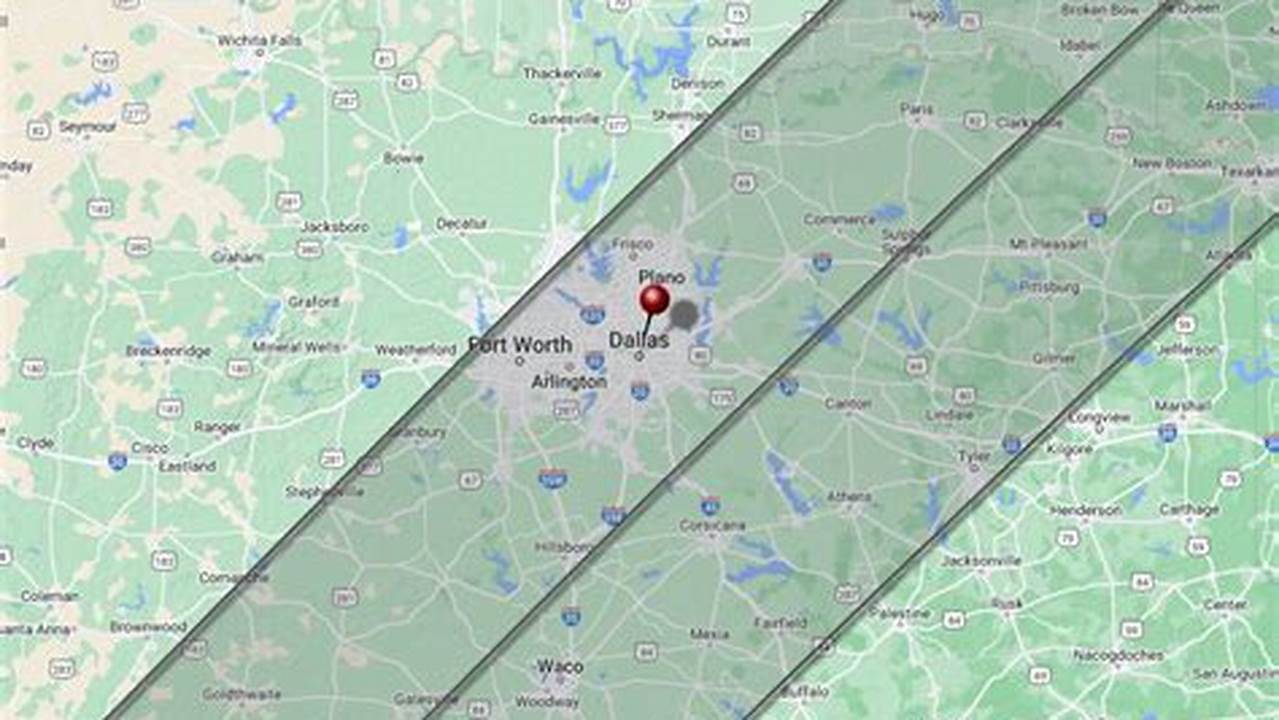 Eclipse 2024 Dallas Area Time Schedule