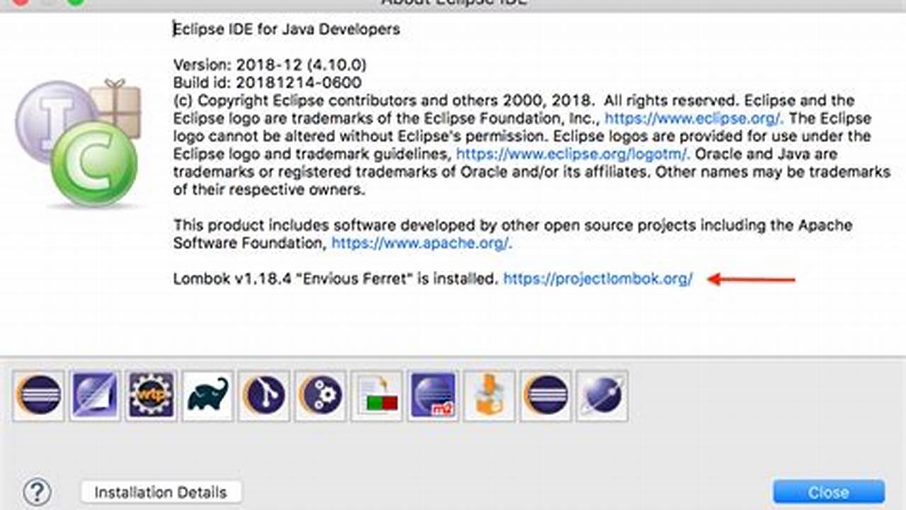 Eclipse 2024-06 Lombok Dependency