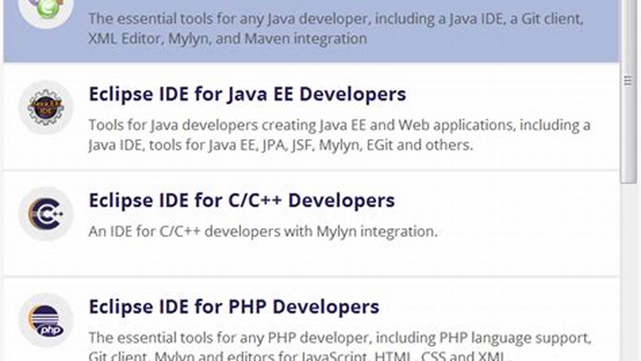 Eclipse Installer Java