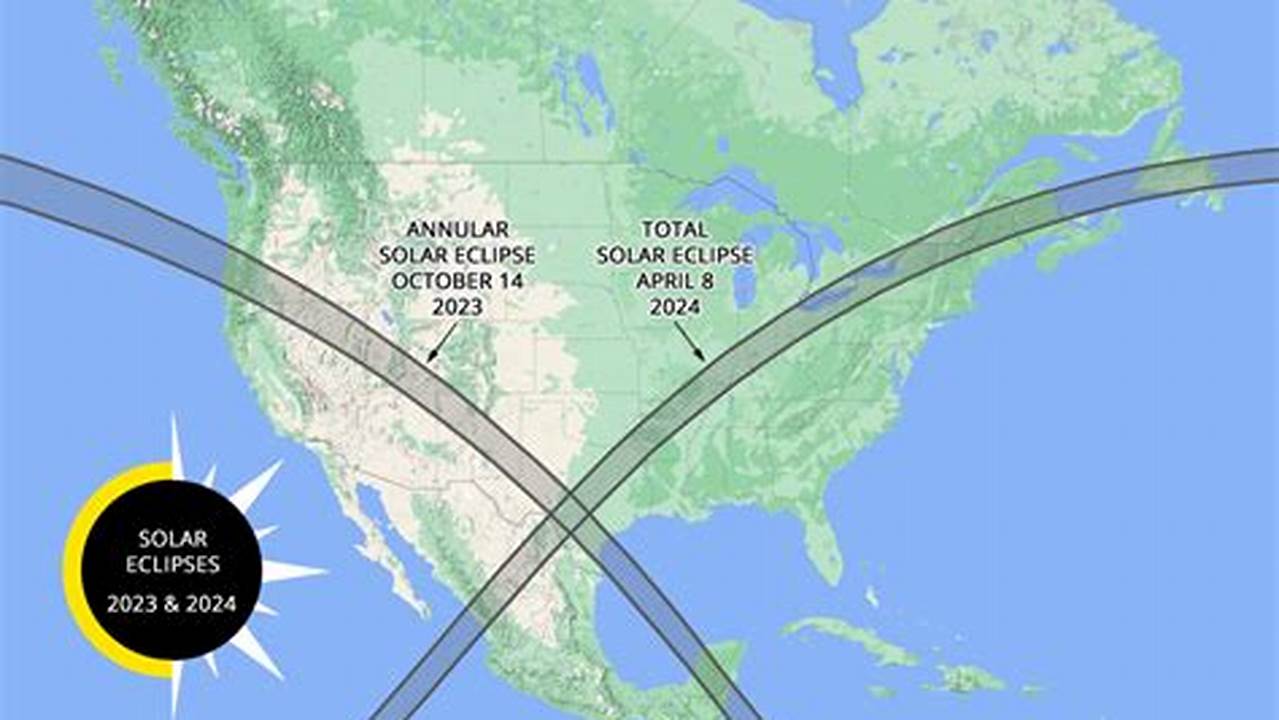 Eclipse Map October 2024
