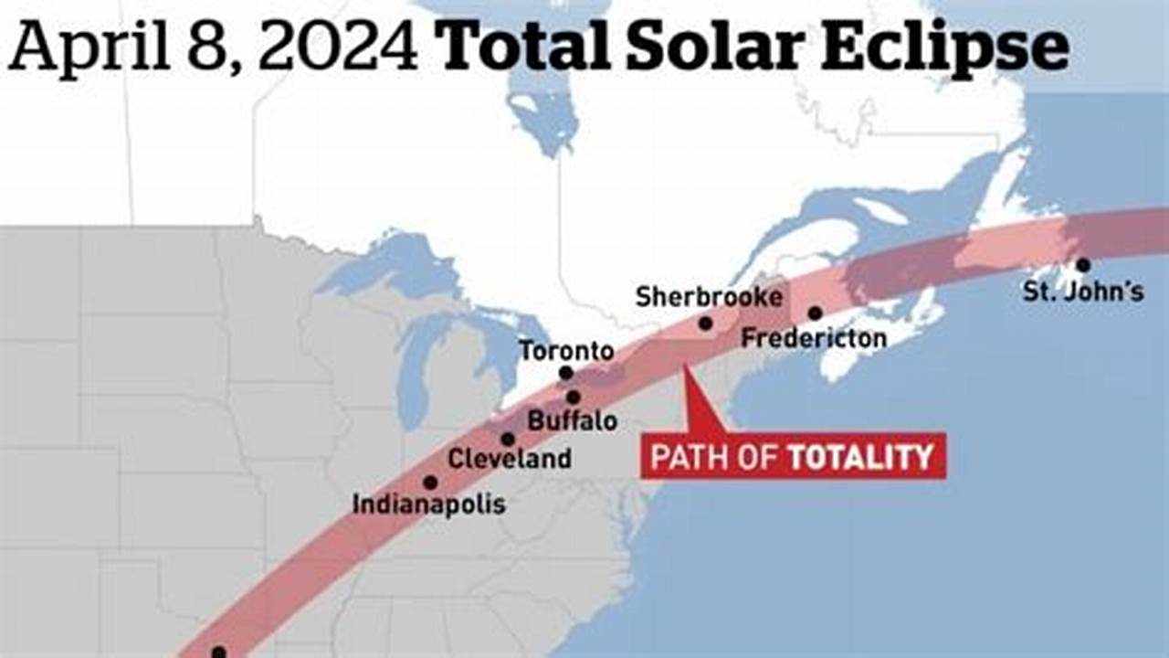 Eclipse October 2024 Toronto Map