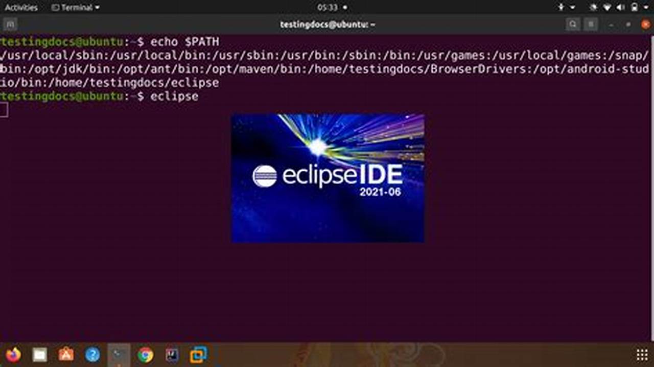 Eclipse Path Linux