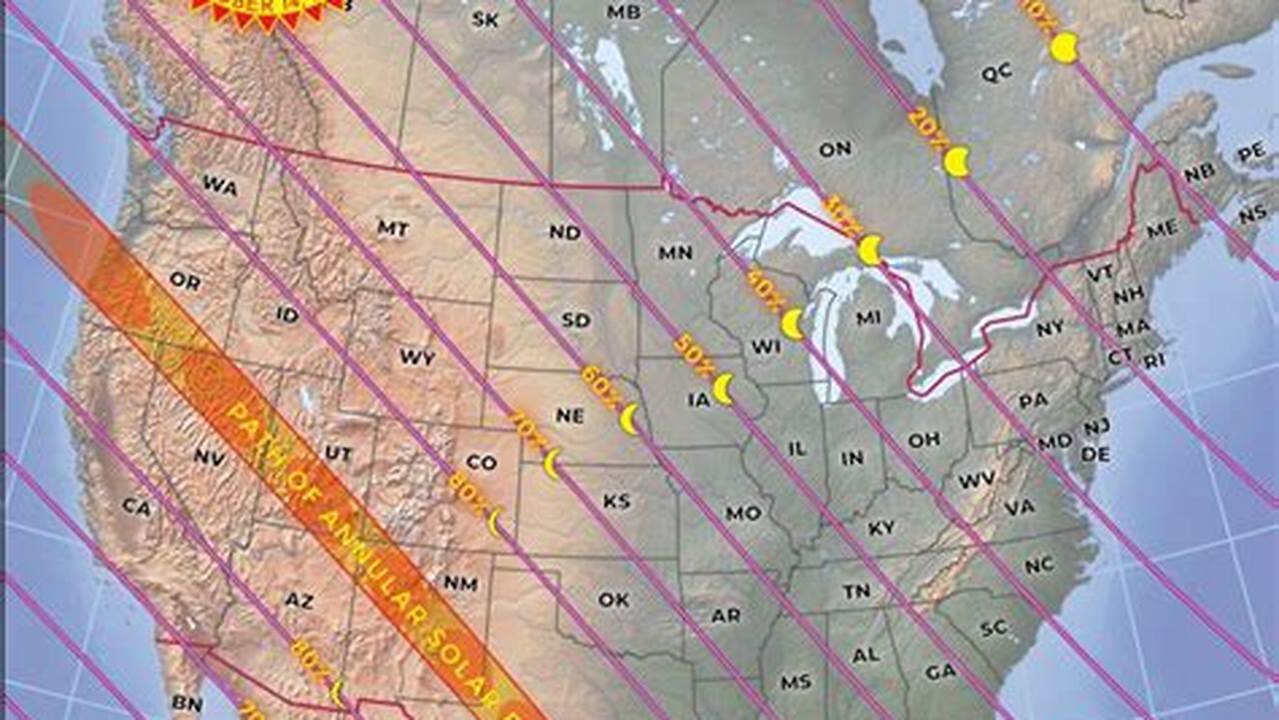 Eclipse Path Saturday