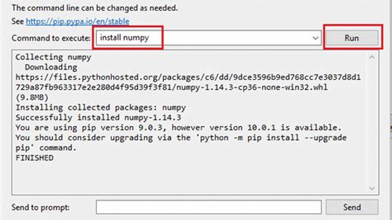 Eclipse Python Pip