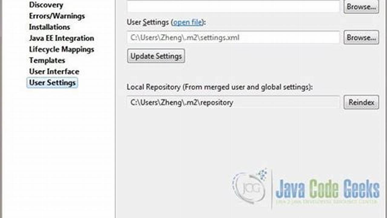 Eclipse Settings.Xml Path