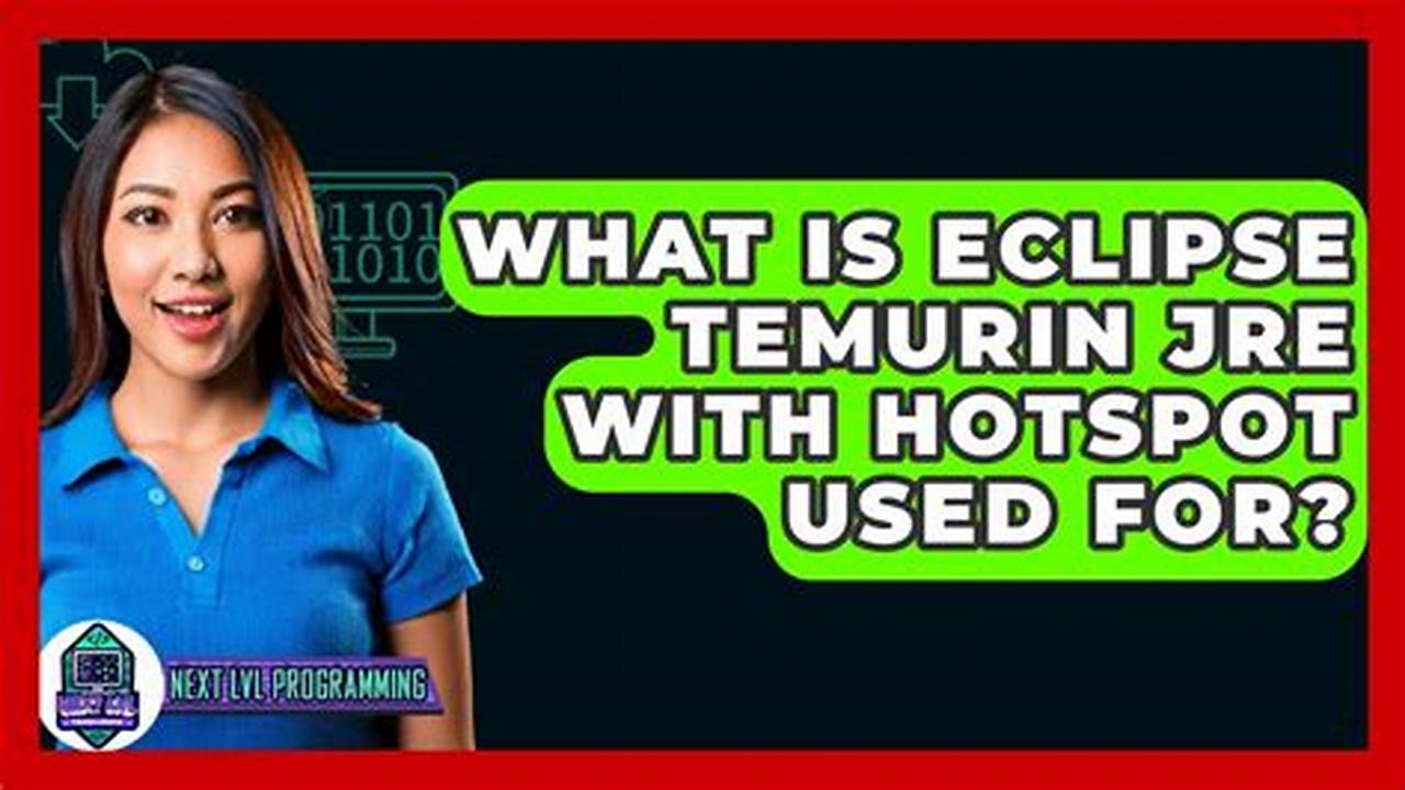 Eclipse Temurin Jre Con Hotspot