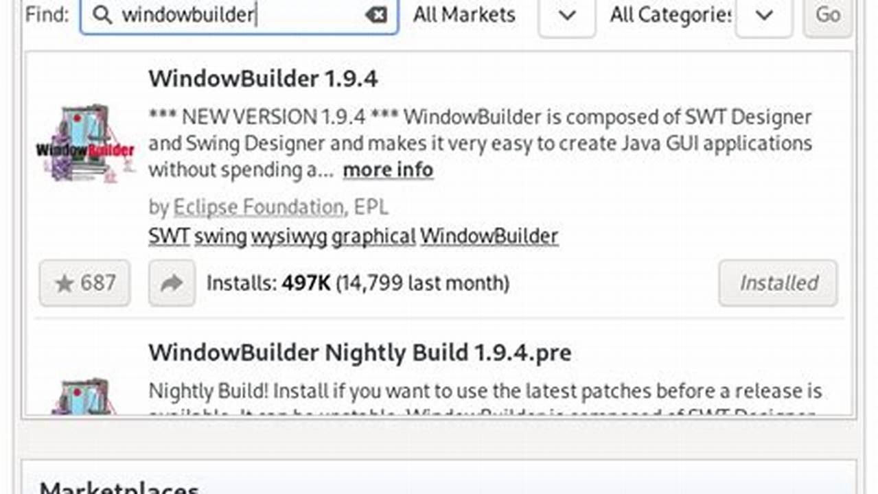 Eclipse Windowbuilder Not Working