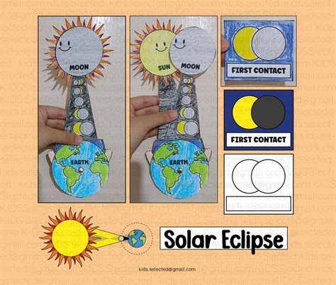 Eclipse Activities For Kindergarten Printable