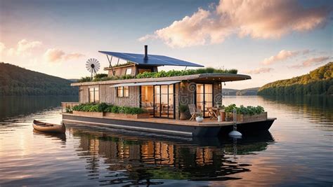 Eco-friendly Houseboat