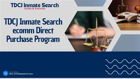 Ecomm For Tdcj