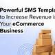 Ecommerce Sms Templates