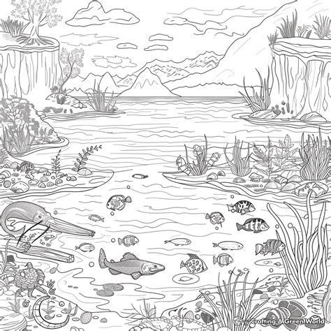 Ecosystem Coloring Pages