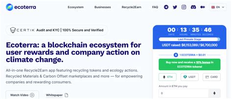 Ecoterra Token Engaging a Global Community