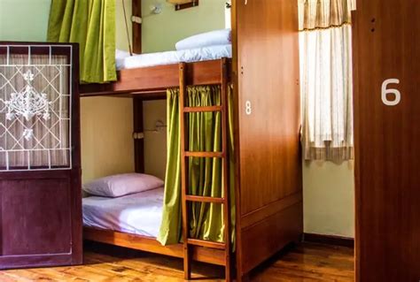 Hostel dorm room in Ecuador