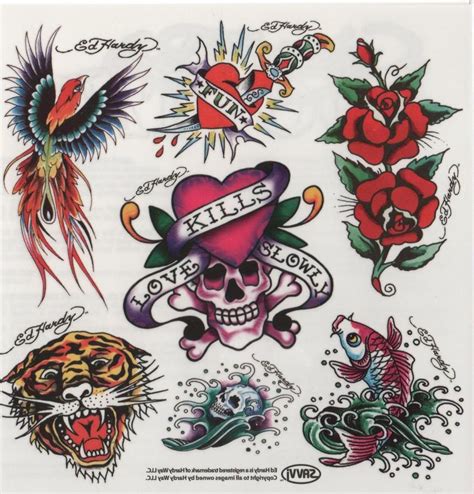 symbolism the ed hardy* Old school tattoo designs