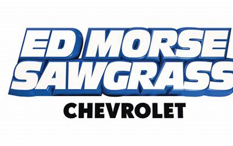 Ed Morse Sawgrass Chevrolet Cars Logo