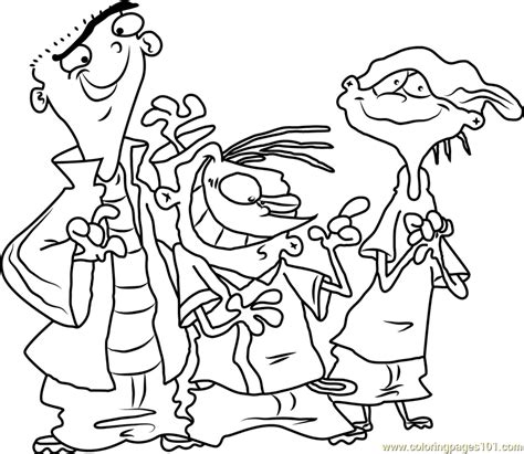 Ed Edd N Eddy Coloring Pages