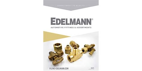 Edelmann Brass Catalog