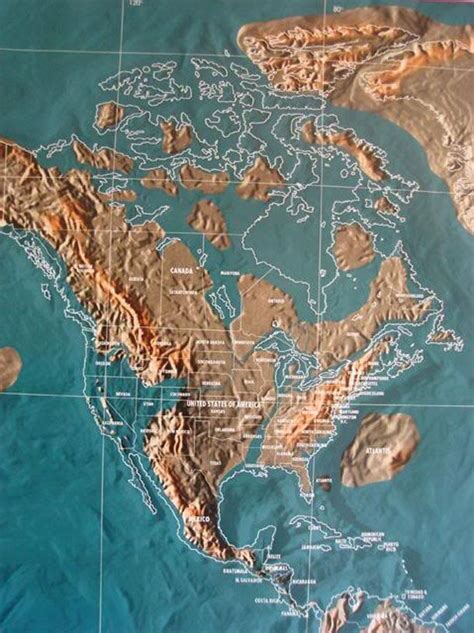 Edgar Cayce Map Of The Us