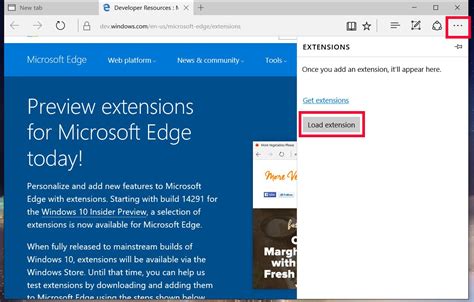 Edge Extensions