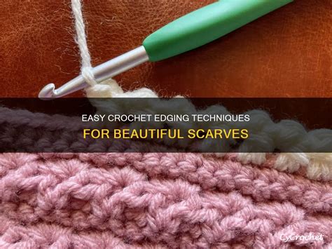 Edging For Crochet Scarf