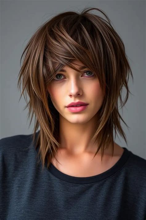 Edgy & Modern Shoulder Length Styles