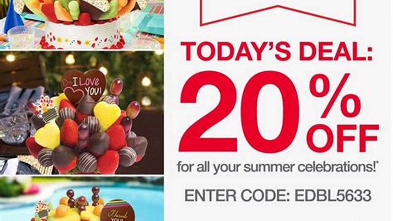 Edible Arrangements Discount Code 2024