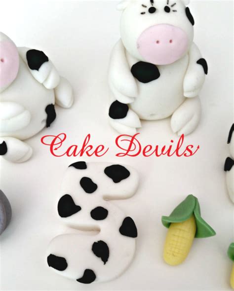 Sweeten Up Your Celebration with Edible Cow Cake Decorations: The Perfect Addition to Your Next Barnyard Bash!