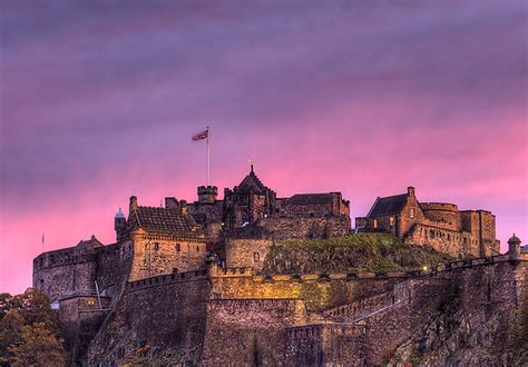 Edinburgh Castle Sunset
