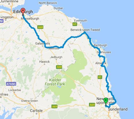 Edinburgh Coastal Route