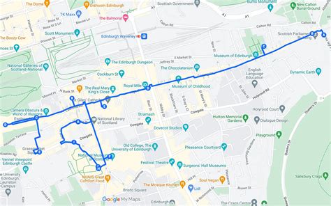 Edinburgh Tour Planning