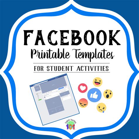 Editable Facebook Template For Students