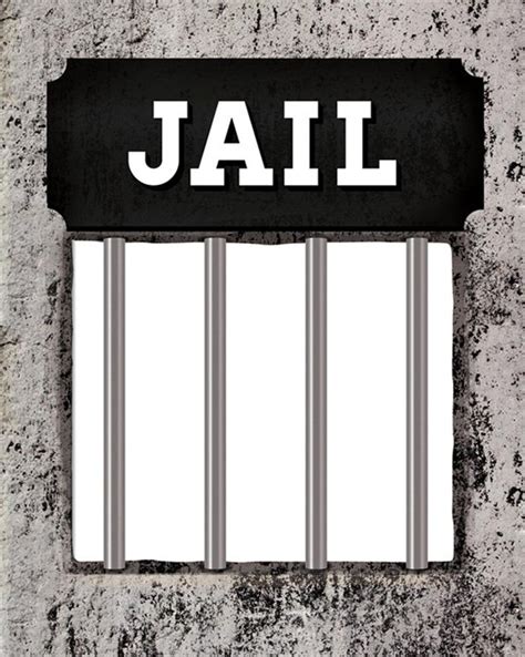 Editable Printable Jail Sign Template