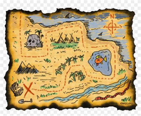 Editable Treasure Map Template