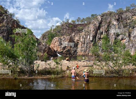 Edith Falls Swimming
