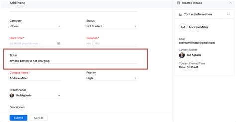 Editing Text and Adding Events