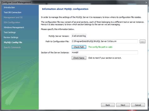 Editing Your MySQL Configuration File