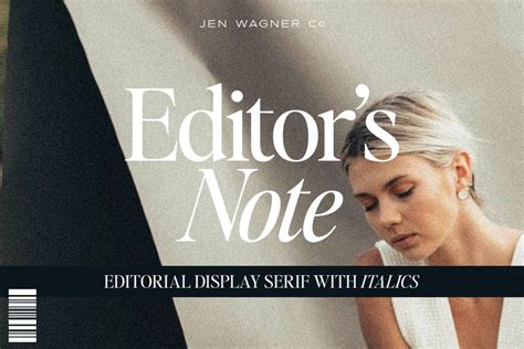 Editor&rsquo;s note