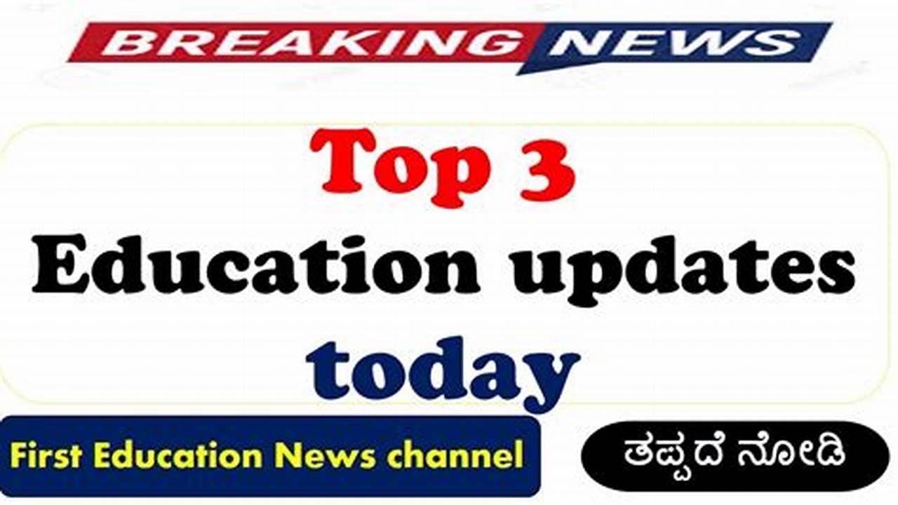 Education, Breaking-news