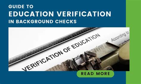 Education Verification Background Checks