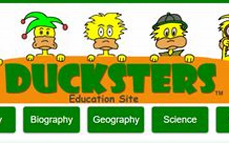 Educational Games Ducksters