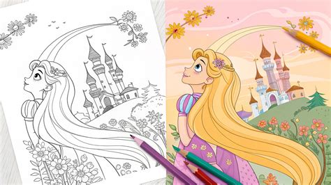 Educational Benefits of Coloring Tangled Scenes