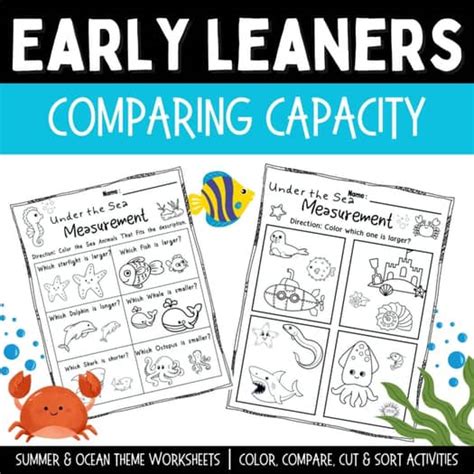Educational Free Color And Cut Printables for Early Learners