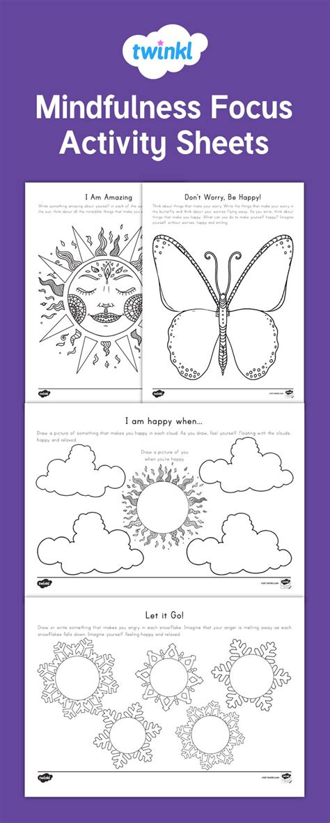 Educational Mindfulness Sheets
